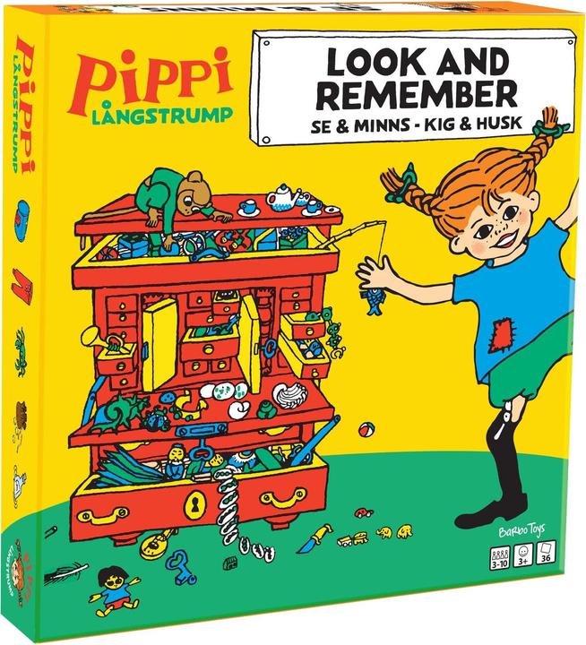 Actual product image Barbo Toys Pippi Look and Remember