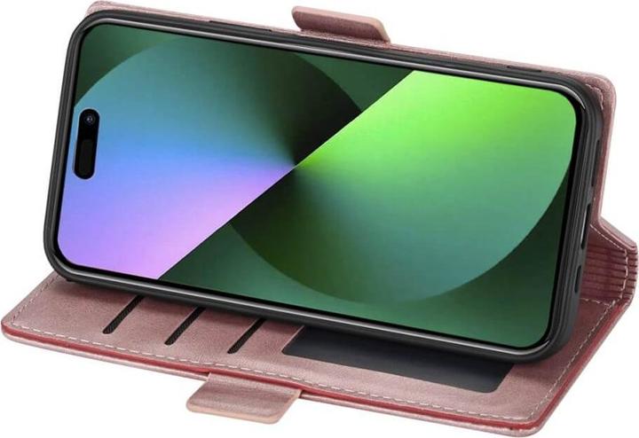 Produktbild N.Bekus iPhone 15 Pro - Flip Case Hülle rosa (Apple iPhone 15 Pro)
