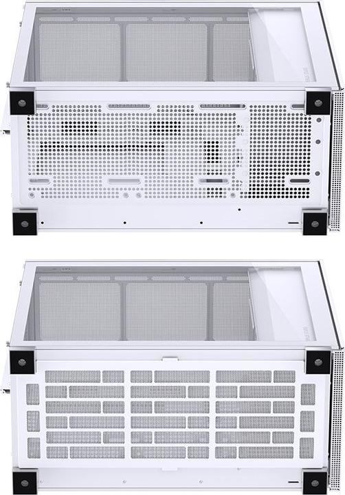 Actual product image Jonsbo D41 MESH White (mATX, DTX, Mini-ITX, ATX)