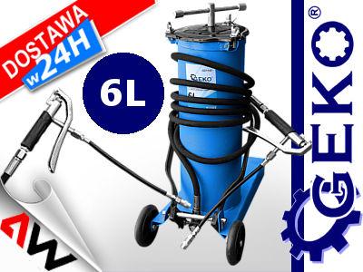 Image du produit GEKO Pompe à air pour lubrifiant, capacité 6 l, tuyau 4 m