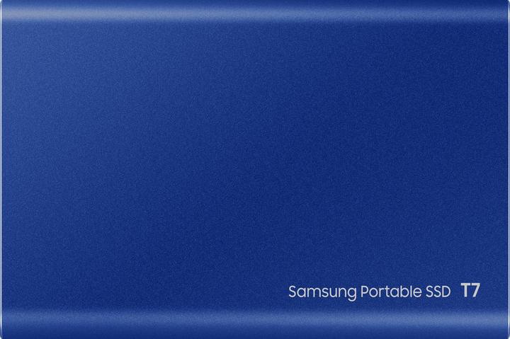 Actual product image Samsung Portable T7 Blue (500 GB)