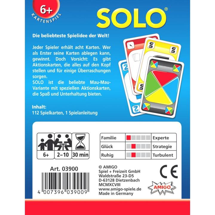 Produktbild Amigo Solo (Deutsch)