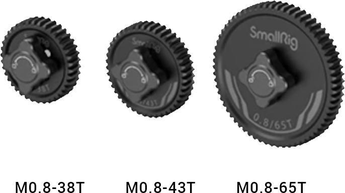Produktbild SmallRig M0.8-38T Zahnrad für mini Follow Focus - 3285