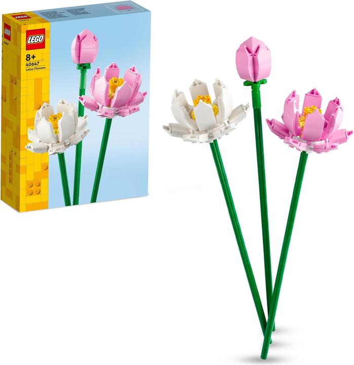 Image du produit LEGO Les fleurs de lotus (40647, LEGO Iconic)