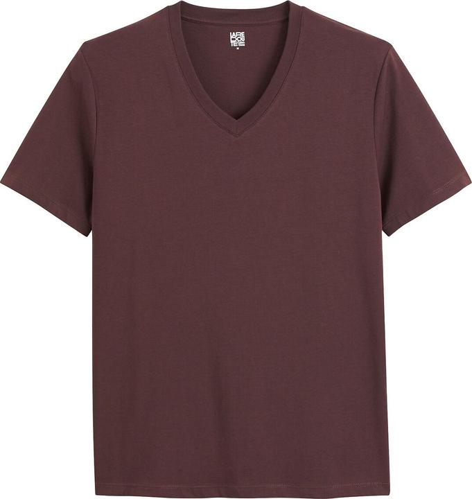 La Redoute Collections T-Shirt mit V-Ausschnitt (M)
