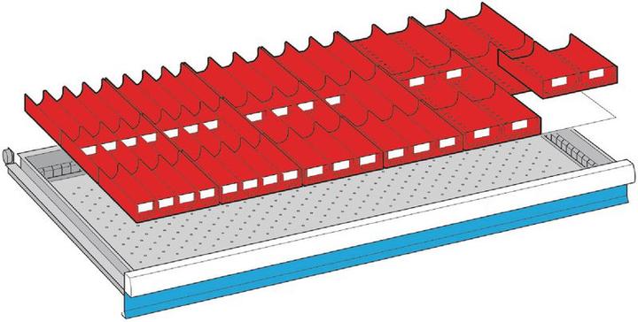 Lista Einteilungsmaterialsatz 54x27 E