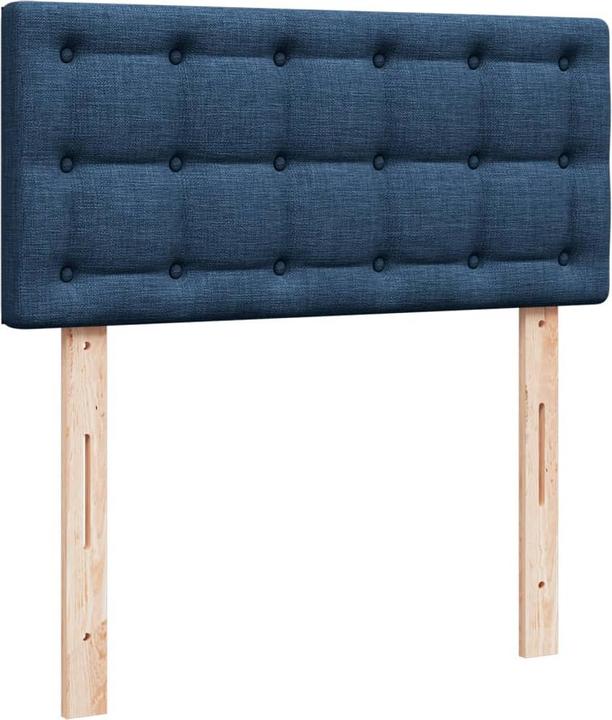 Produktbild VidaXL Bo x springbett mit Matratze 90 x 200 cm Stoff (90 x 200 cm, 90 x 200 cm)