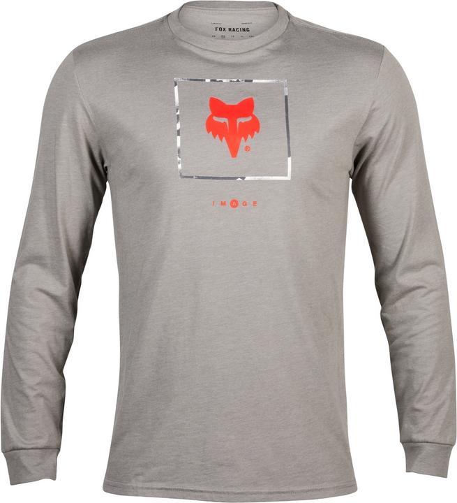 Fox Tee 23 Atlas Ls Prem Grey M (M)