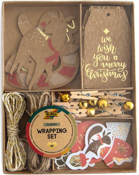 Actual product image Folia Merry Christmas (Gift ribbon, 1 x)