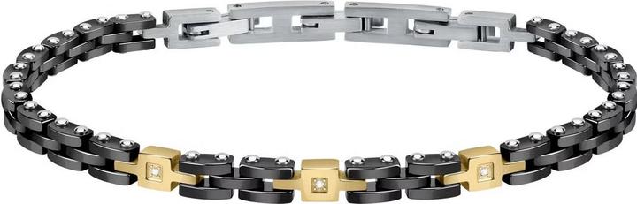Morellato Diamonds Br Blk Ceramic+Dia.Yg (22 cm, Edelstahl, Keramik)