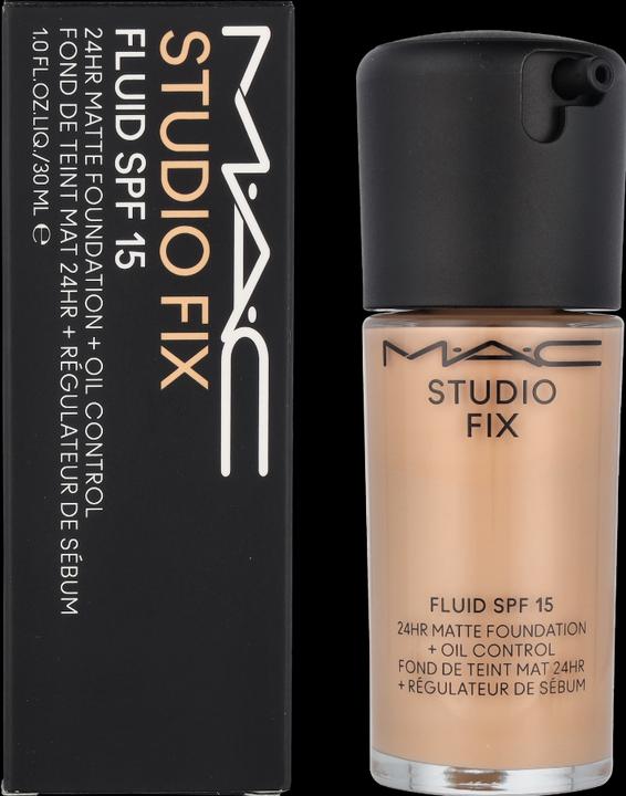 Actual product image MAC Cosmetics Studio Fix Fluid Fond de Teint Sun Protection Factor 15 (re) N "6,5" (No. N6.5)