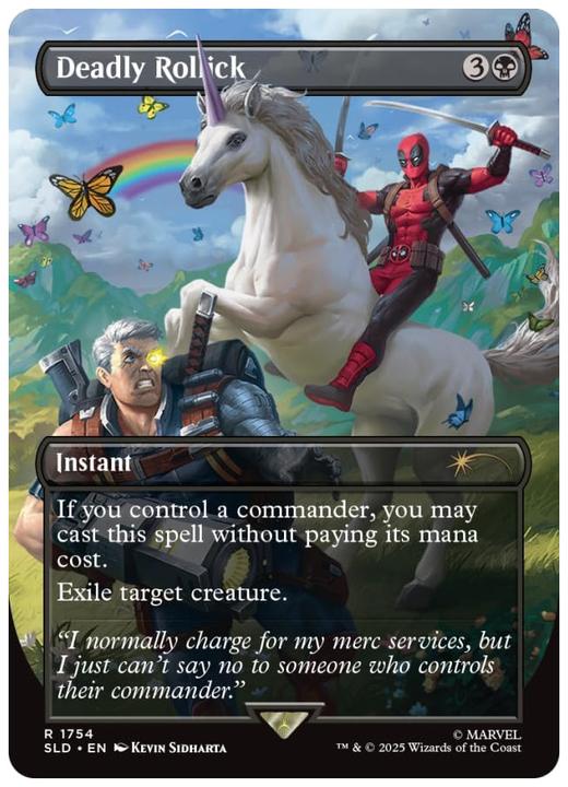 Produktbild Magic the Gathering Secret Lair x Marvel's Deadpool (Englisch, Booster Pack)