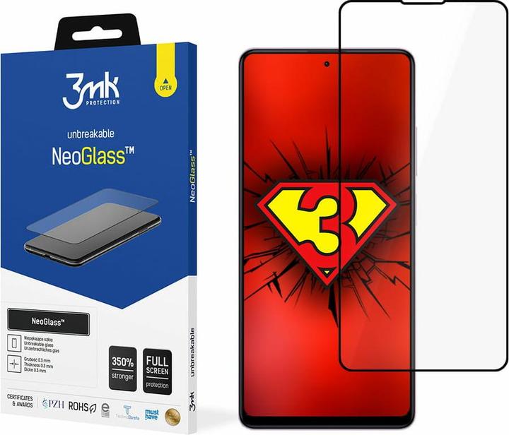 Actual product image 3MK NeoGlass flexible screen protection film (1 Piece, Xiaomi Redmi Note 12 5G, Xiaomi Poco X5)