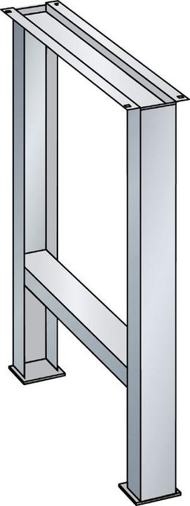 Lista Support d'établi J 4 - 850 mm (Métal)