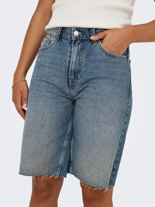 Produktbild Only ONLCARO Hohe Taille Locker geschnitten Jeans-Shorts Jeans-Shorts (XS)