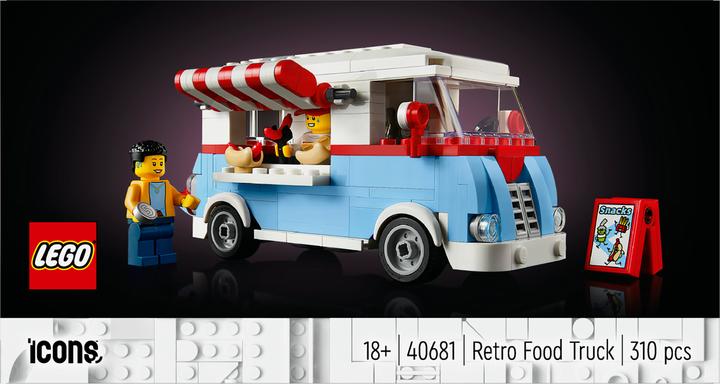 Actual product image LEGO Retro Food Truck (40681, LEGO Icons)