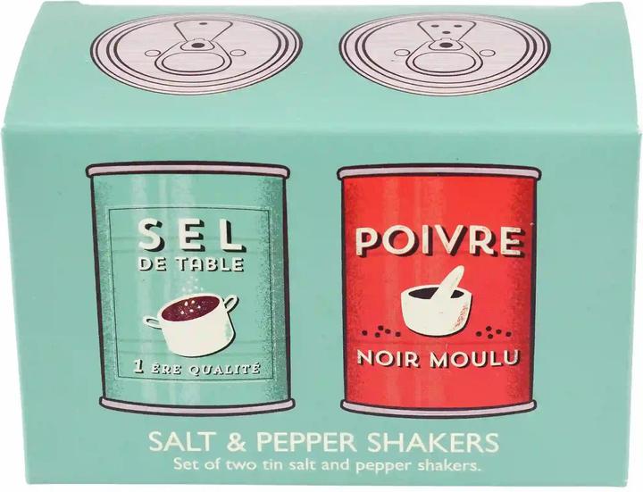 Actual product image Rex London salt and pepper shakers (x2) (Pepper, Salt)