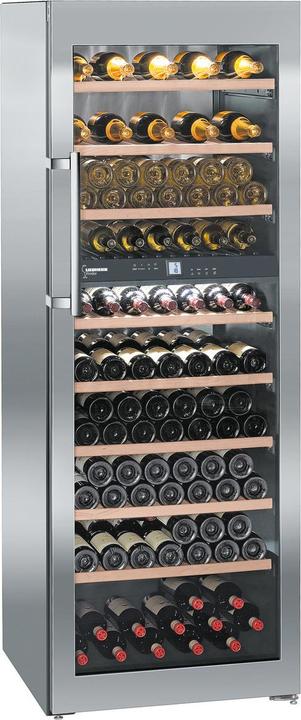 Actual product image Liebherr WTes 5972 Vinidor Freestanding Stainless Steel 211 Bottle(s)