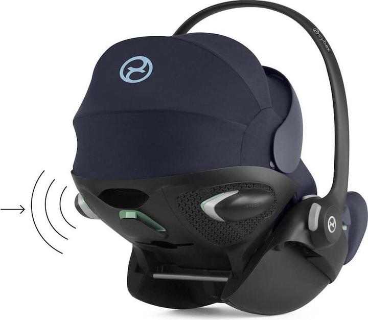 Produktbild Cybex CLOUD G I-SIZE PLUS Ocean Blue | navy blue (Babyschale, ECE R129/i-Size Norm)