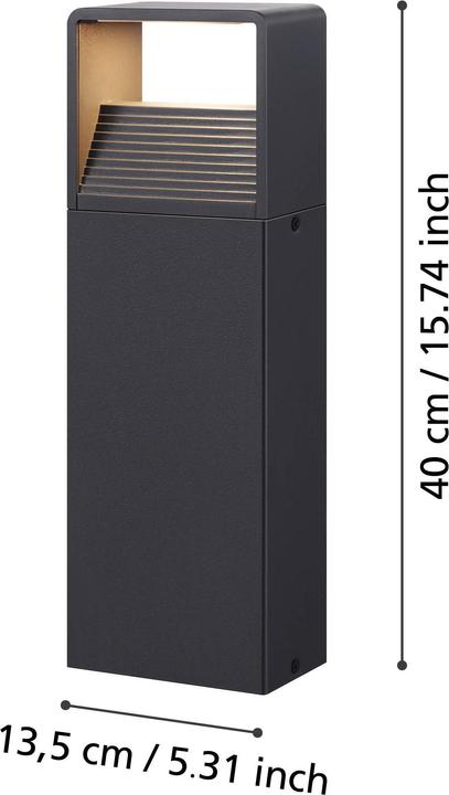 Actual product image EGLO Doninni 1 (600 lm, IP44)
