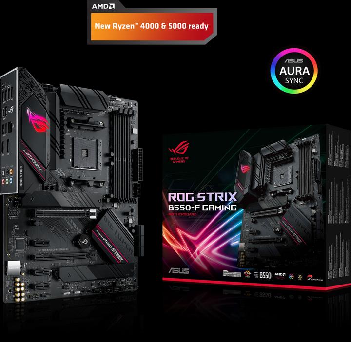 Actual product image ASUS ROG STRIX B550-F GAMING (AM4, AMD B550, ATX)