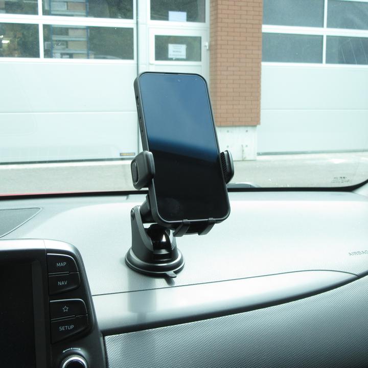 Actual product image PhoneLook Universal robust 360 degree car phone holder for windscreen & dashboard