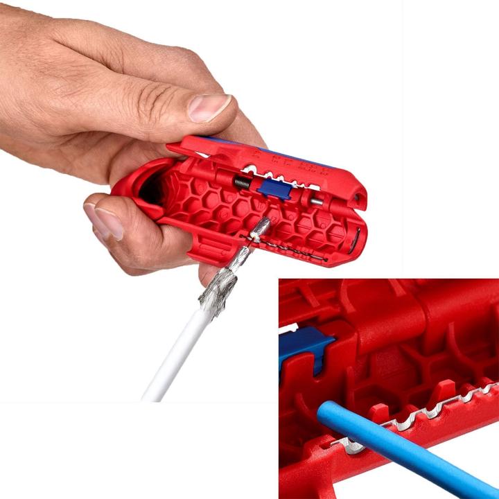 Actual product image Knipex ErgoStrip (135 mm)
