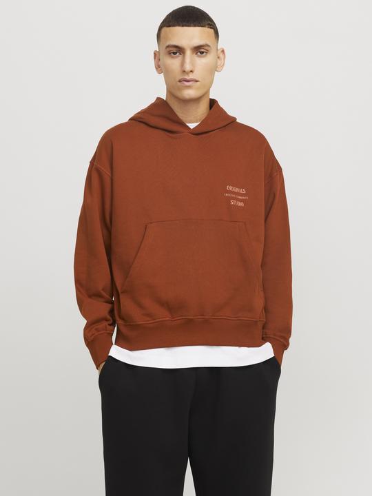 Actual product image Jack & Jones Joraustin Font Sweat Hood Styd Aw24 (L)