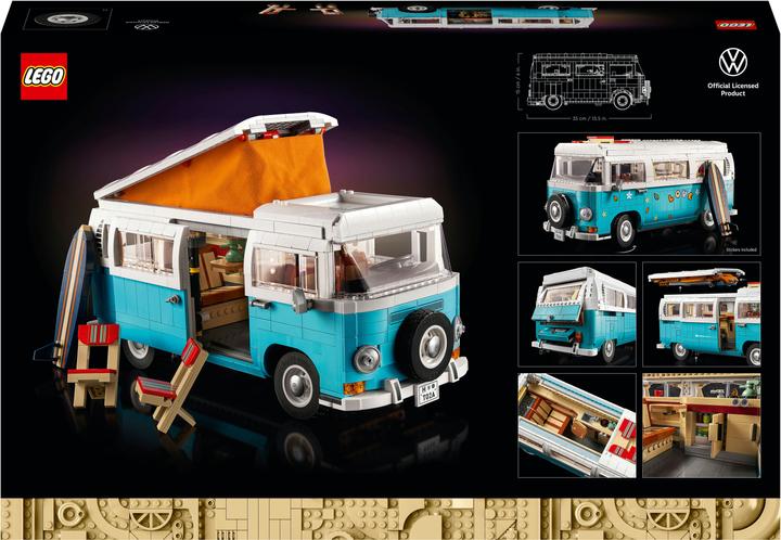 Immagine prodotto LEGO Volkswagen T2 Camping Bus (10279, LEGO Creator Expert, Set LEGO rari)