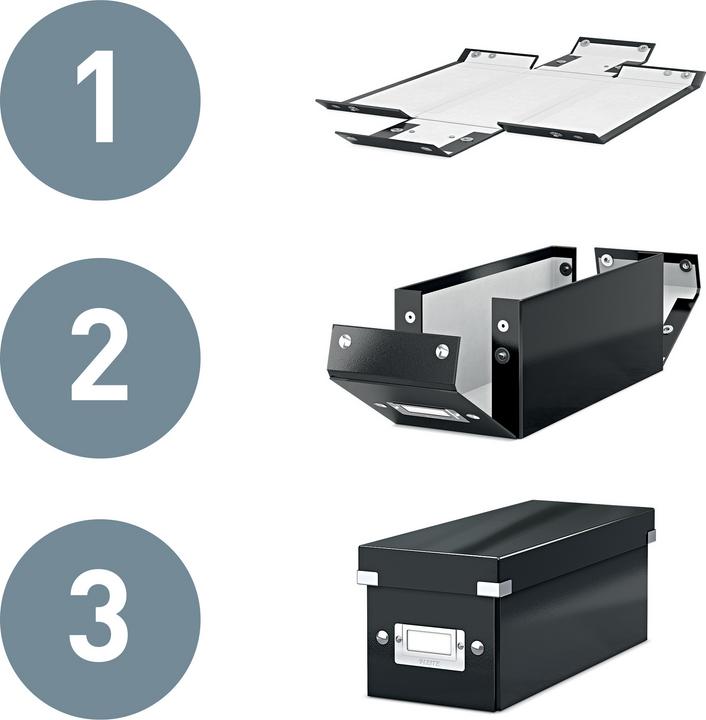 Actual product image Leitz WOW Click & Store CD storage box (Special)