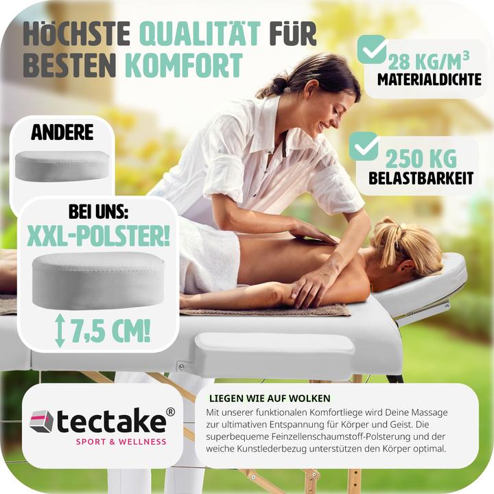 Produktbild tectake Massageliege