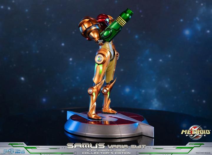 Actual product image First 4 Figures Metroid Prime PVC Statue Samus Varia Suit Collector's Edition 27 cm
