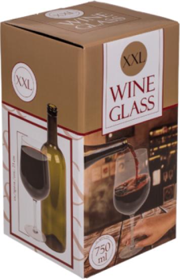 Actual product image Out of the blue XXL - Giant wine glass for 740ml (74 cl, 1 Glasses, White wine glasses)
