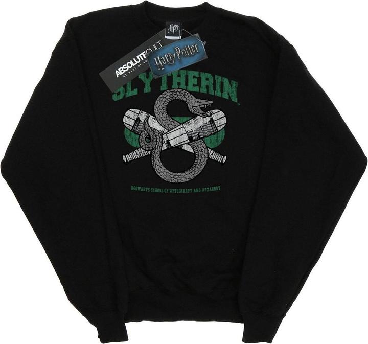 Slytherin Quidditch Emblem Sweatshirt Jungen