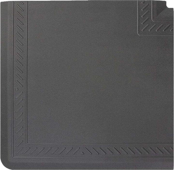 Actual product image WeatherTech Anti-fatigue corner mat 0.64 m x 0.64 m Limited | Black (64 x 64 cm)