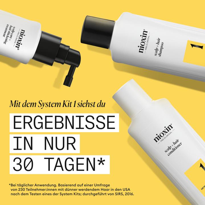Actual product image Nioxin Scalp + Hair Thickening System 1 (350 ml)