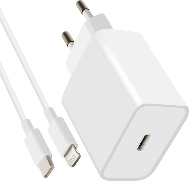 Produktbild Mayaxess Schnellladegerät 20W USB-C / Lightning (20 W)