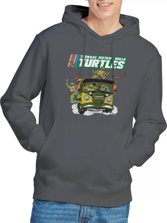 Immagine prodotto Teenage Mutant NT Felpa con Cappuccio Furgone Uomo (S)