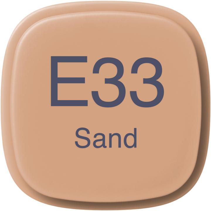 Actual product image Copic Graphic marker Classic type E - 33 (E33 - Sand, 1 x)