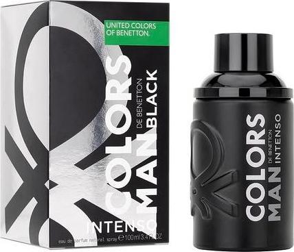 Actual product image United Colors of Benetton Benetton Colors De Benetton Black Intenso EDP M 100 ml (Eau de parfum, 100 ml)