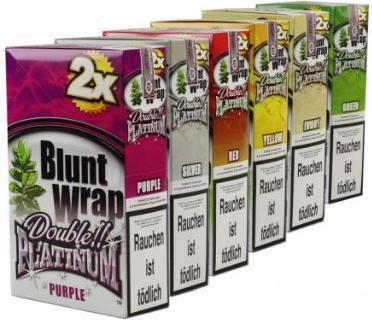 Image du produit Blunt Wraps Double Platinum Wild Honey 2 en 1