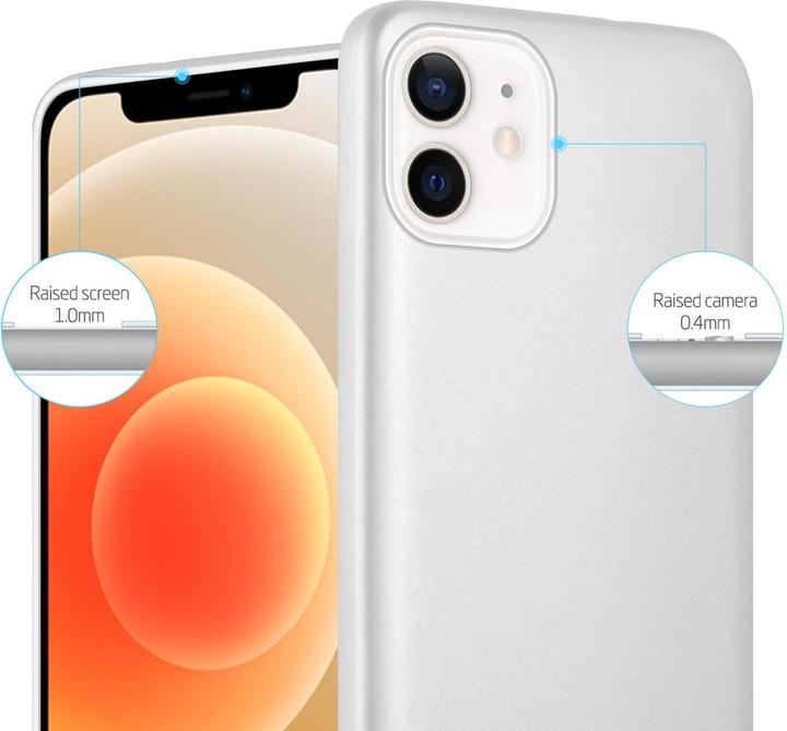 Actual product image Cadorabo TPU Matt Metallic Cover (Apple iPhone 12 mini)