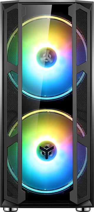 Actual product image Itek Boitier Grand Tour E-ATX compatible Majes 20 Evo RGB avec panneaux vitrés (Noir) (ATX)