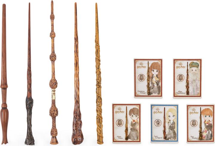 Actual product image Spin Master Wizarding World Harry Potter - Authentic Ron Weasley Plastic Magic Wand with