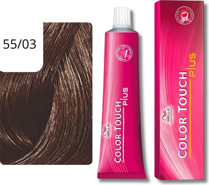 Produktbild Wella Colour Touch Plus (55/03 hellbraun intensiv natur-gold)