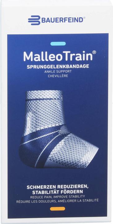 Actual product image MalleoTrain Active bandage right titanium (1)