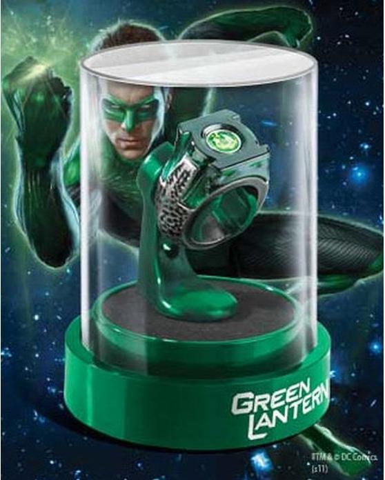Image du produit Noble Collection Réplique de Green Lantern Movie 1/1 Hal Jordan's Ring (11)