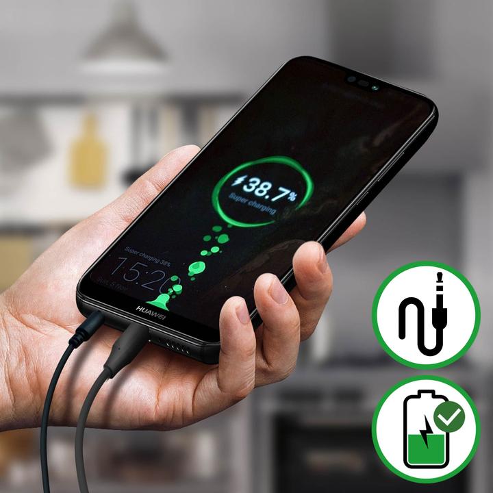 Immagine prodotto Huawei Porta di ricarica USB-C + spina jack 3,5 ricambio per P20 Lite (Modulo, Huawei P20 Lite)