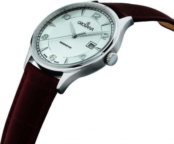 Actual product image Grovana KENSINGTON CLASSIC collection - Swiss made quartz watch (Swiss made)