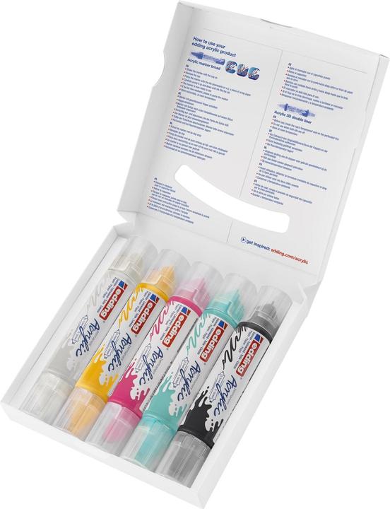 Actual product image Edding 5400 Double Liner (Multicoloured, 10 mm, 5 x)